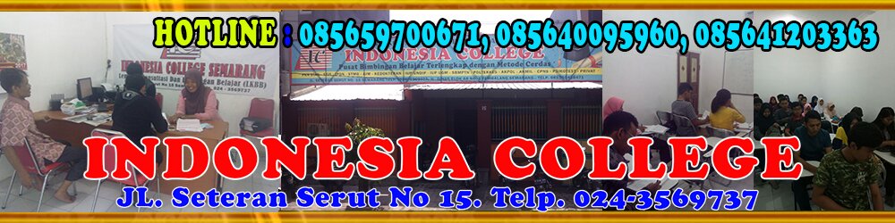 IC Bimbel PKN STAN, IPDN, STIS, BMKG, Kedokteran, SBMPTN, AKPOL